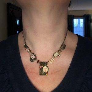 Brass necklace